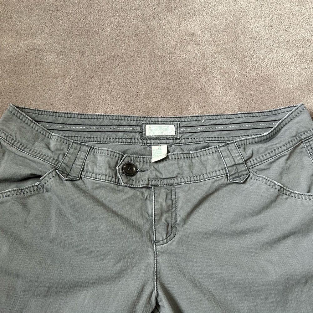 Maurices Charcoal Buttoned Pants
